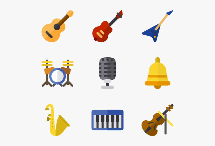 Hd Big, Musical Instruments, Carl Chase For Mobile - Musical Instruments Icon Png, Transparent Png, Free Download