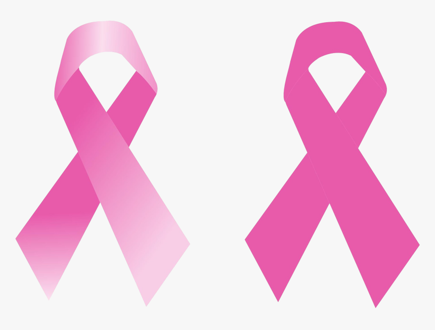 Breast Cancer Ribbon Transparent - Breast Cancer Logo Pdf, HD Png Download, Free Download