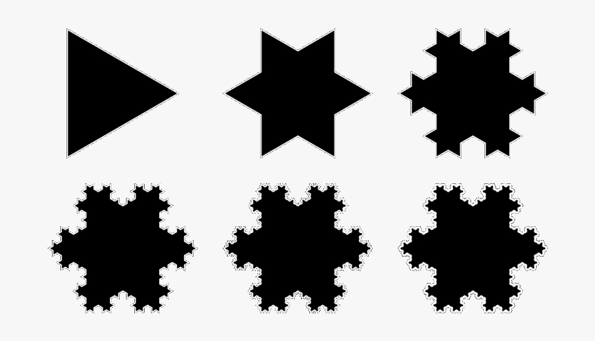 Koch Snowflake 5 Iterations, HD Png Download, Free Download