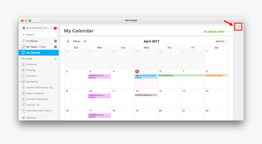 Event Calendar With Notifications, HD Png Download, Free Download