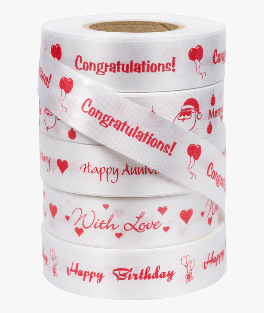 Birthday Ribbons Png, Transparent Png, Free Download