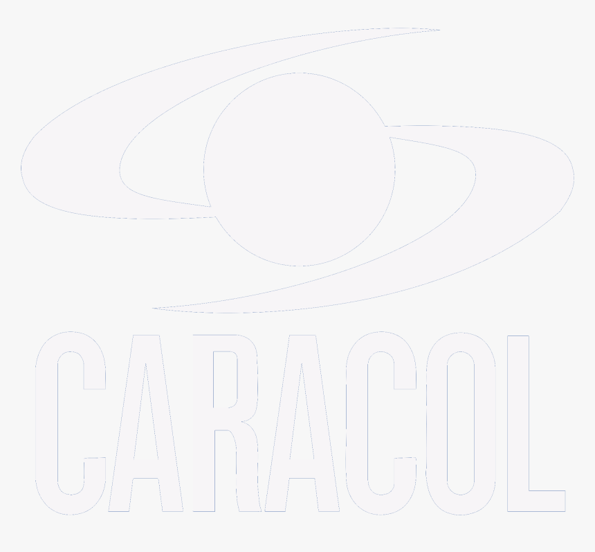 File - Logocaracolblanco - Caracol Television Logo Png, Transparent Png, Free Download