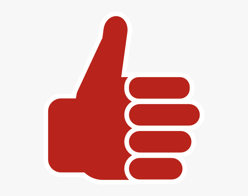 Thumbs Up Icon Red Clipart , Png Download - Thumbs Up Png Transparent, Png Download, Free Download