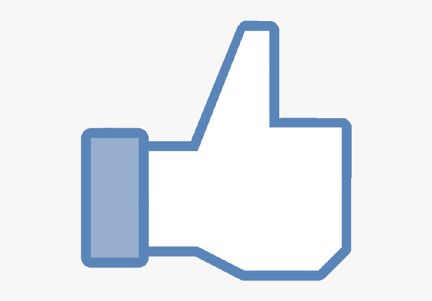 Facebook Thumbs Up Black Background, HD Png Download, Free Download