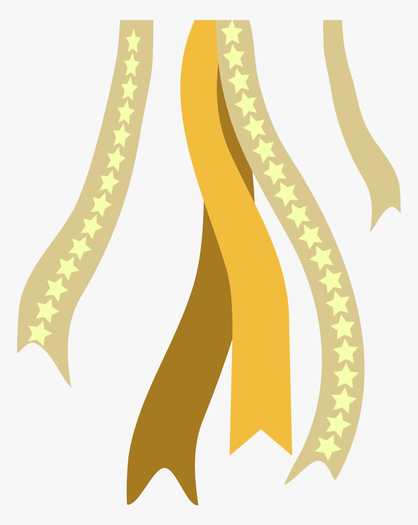 This Is A Sticker Of Yellow New Year Ribbons - National Investigation Agency Pti, HD Png Download, Free Download