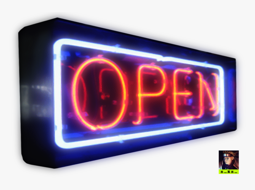 Clip Art Electronic Signage Indonesia Logo - Neon Sign, HD Png Download, Free Download