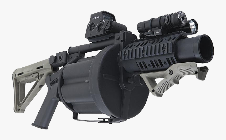 Grenade Launcher Transparent Background, HD Png Download, Free Download