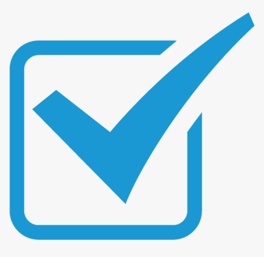 Blue Check Png Icon, Transparent Png, Free Download