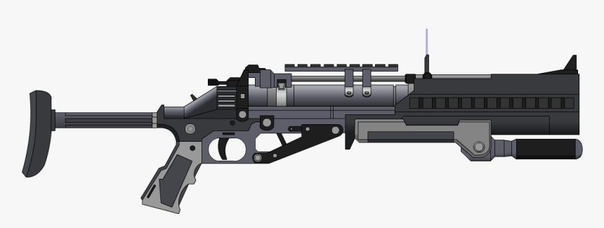 Halo Fanon - Firearm, HD Png Download, Free Download