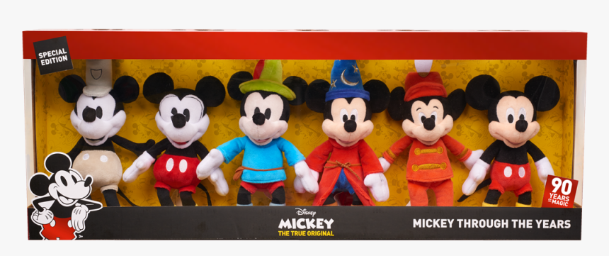 Mickey Mouse 90th Anniversary Plush, HD Png Download, Free Download
