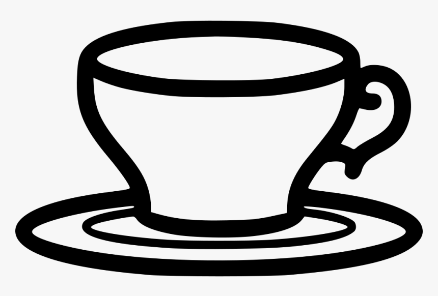 Teacup Svg File Free - White Tea Cup Cartoon, HD Png Download, Free Download