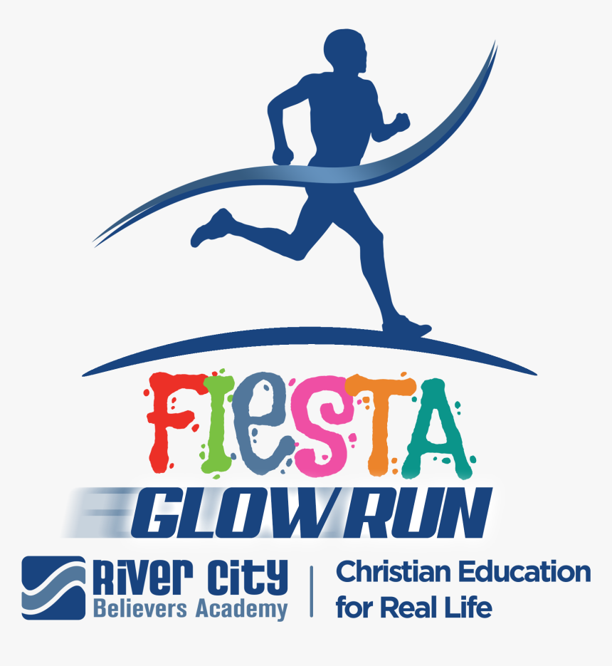 River City Believers Academy 2nd Annual Fiesta Glow - Graphic Design, HD Png Download, Free Download