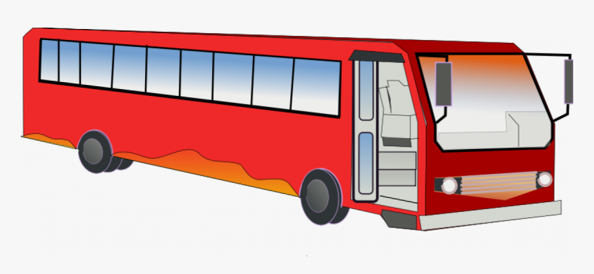 Transparent Bus Vector Png - Different Means Of Transport, Png Download, Free Download