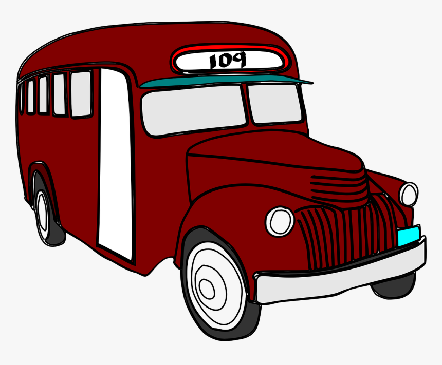 Buenos Aires Bus Vector Drawing - Colectivo Vector, HD Png Download, Free Download