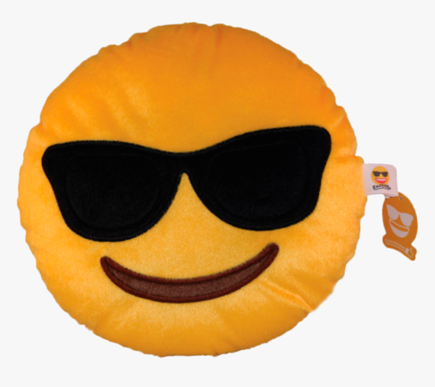 Almofada Emoji Óculos - Smiley, HD Png Download, Free Download