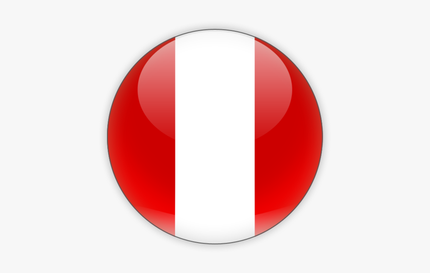 Peru Flag Png - France Flag Circle Png, Transparent Png, Free Download