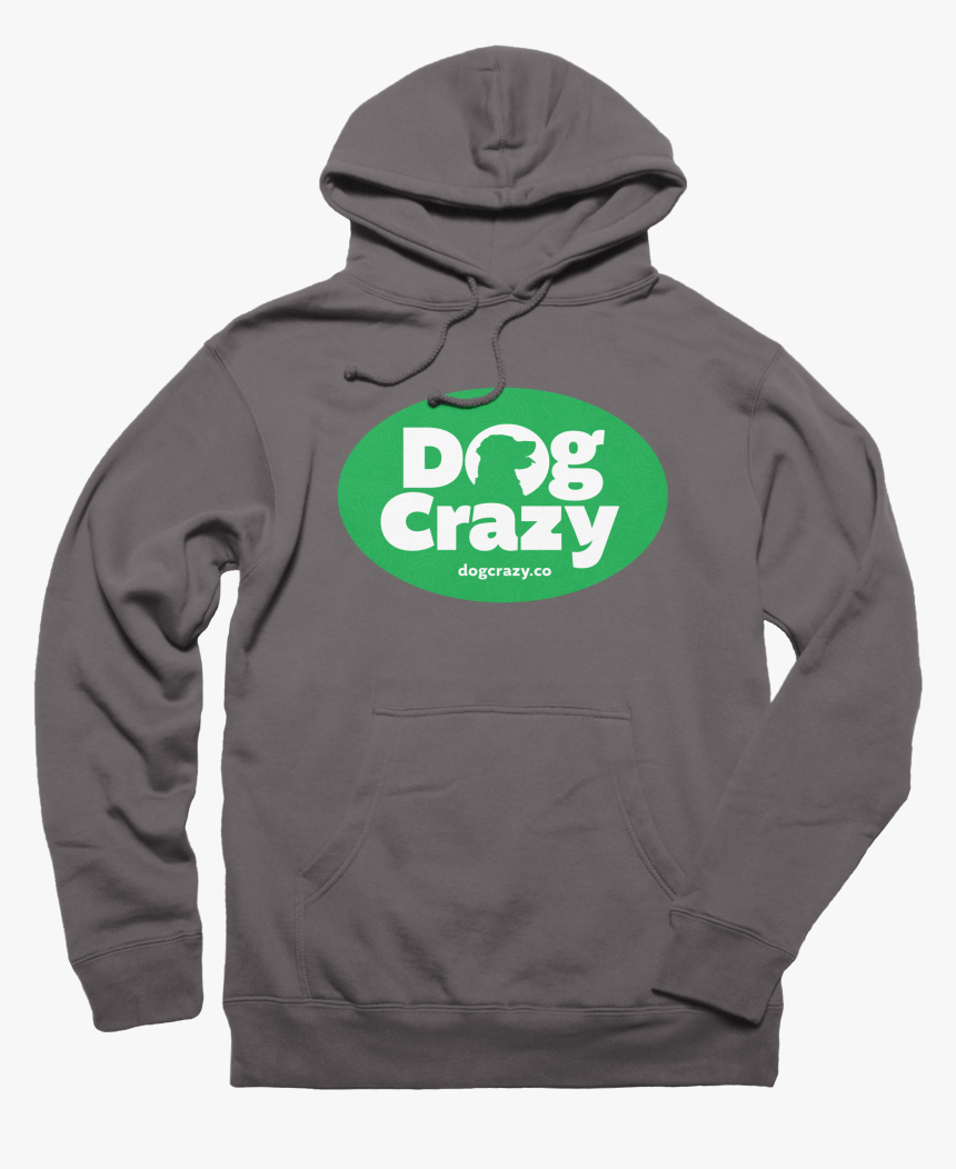 Dog Crazy New Logo Hoodie - Hoodie, HD Png Download, Free Download