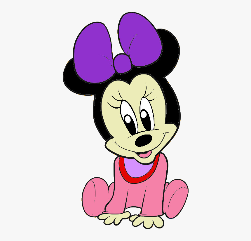Transparent Rug Clipart - Easy Baby Minnie Mouse Drawing, HD Png Download, Free Download