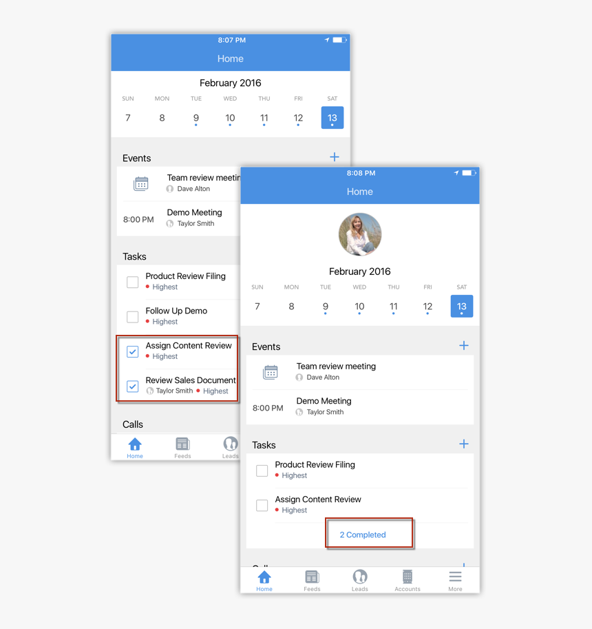 Zoho Crm Mobile App, HD Png Download, Free Download