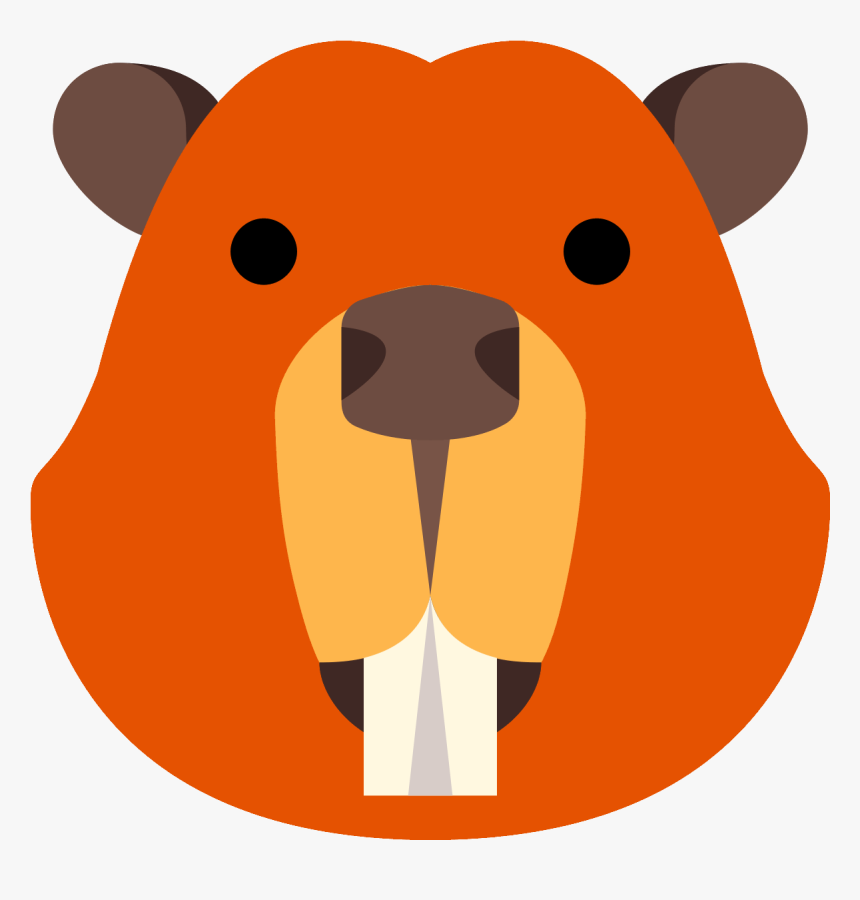 Beaver Clipart Nose - Beaver Icon, HD Png Download, Free Download