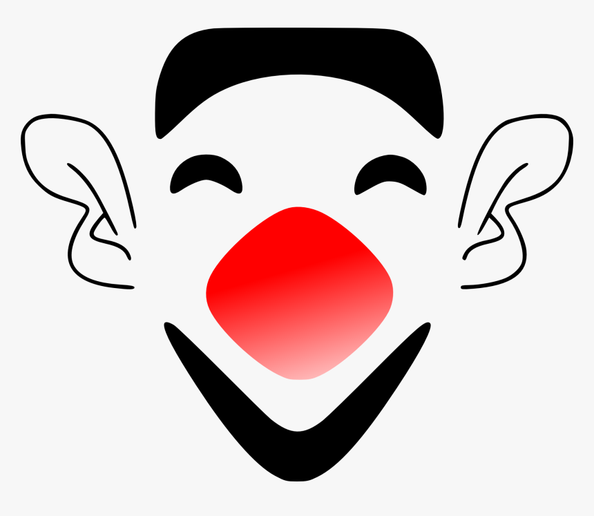 Laughing Clown Face - Clown Face Transparent Png, Png Download, Free Download