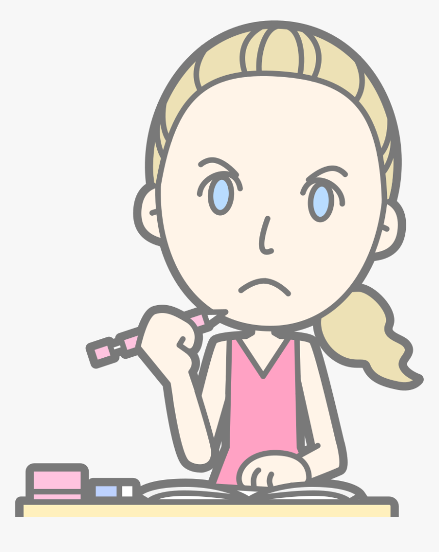 Grumpy Student - Grumpy Student Clipart No Background, HD Png Download, Free Download