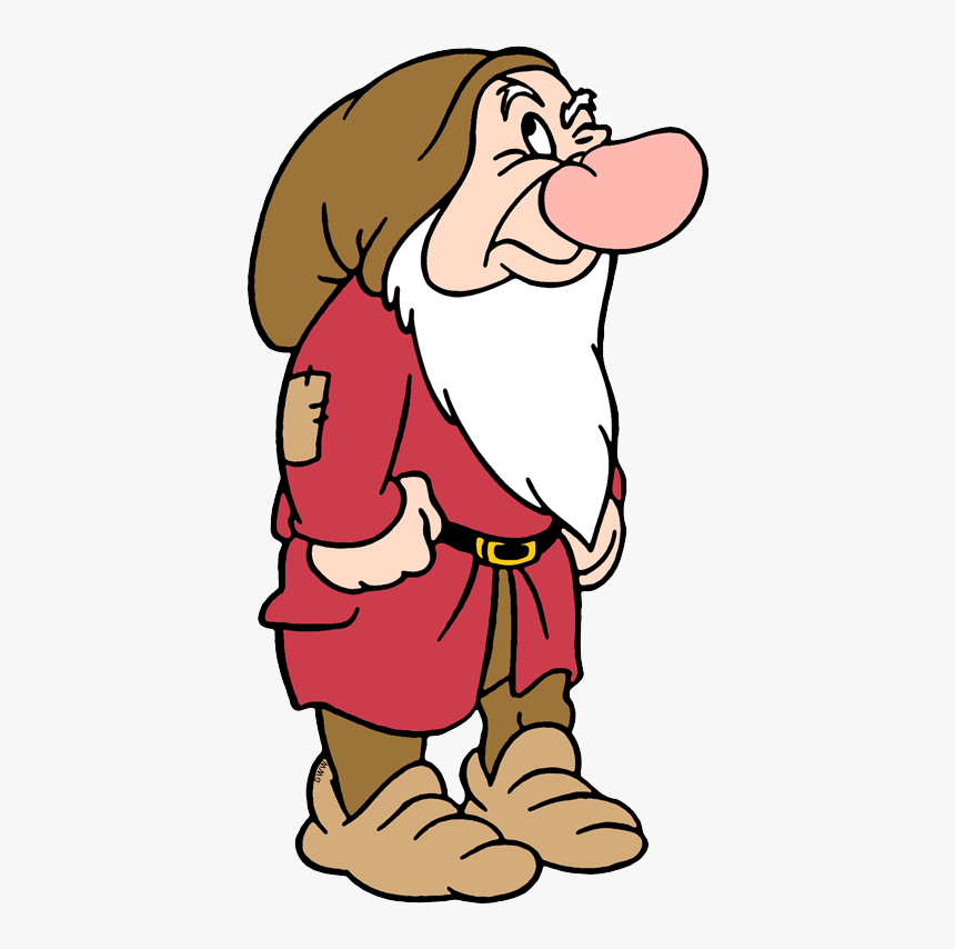 Download Disney Grumpy Clipart, HD Png Download - kindpng