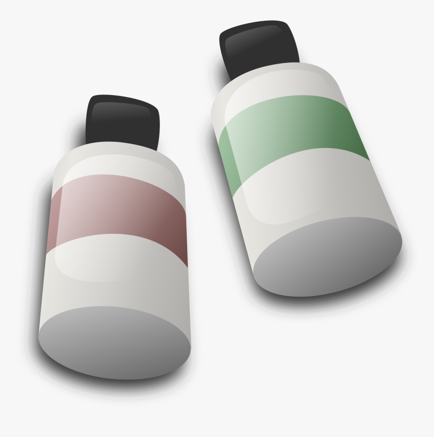 Bottles Of Dye Ink Clip Arts - Clip Art Lotion Bottle, HD Png Download, Free Download