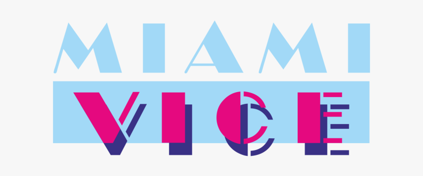 Miami Vice Logo Png, Transparent Png, Free Download