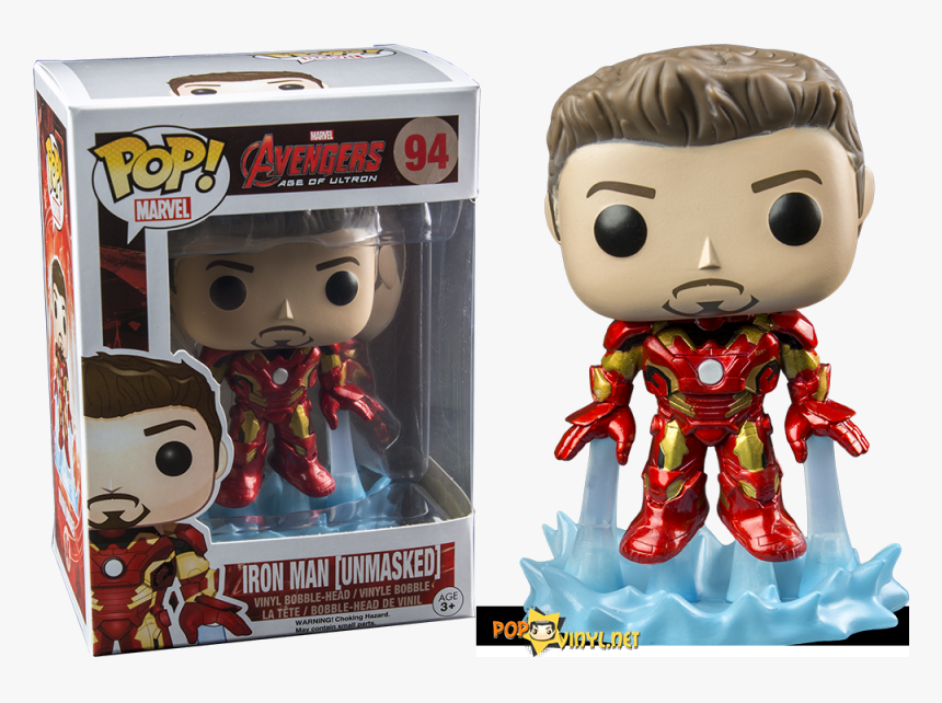 Transparent Iron Man Mask Png - Funko Pop Avengers Iron Man, Png Download, Free Download