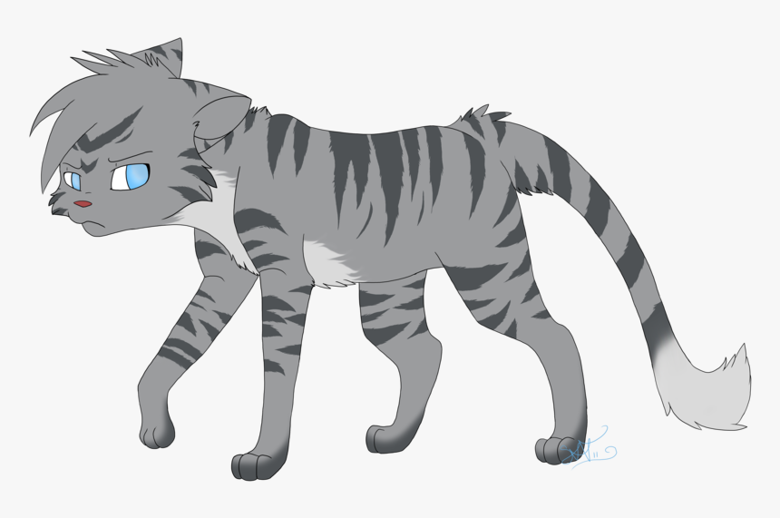 Grumpy Cat Coloring Page Download - Guerre Des Clans Nuage De Geai, HD Png Download, Free Download