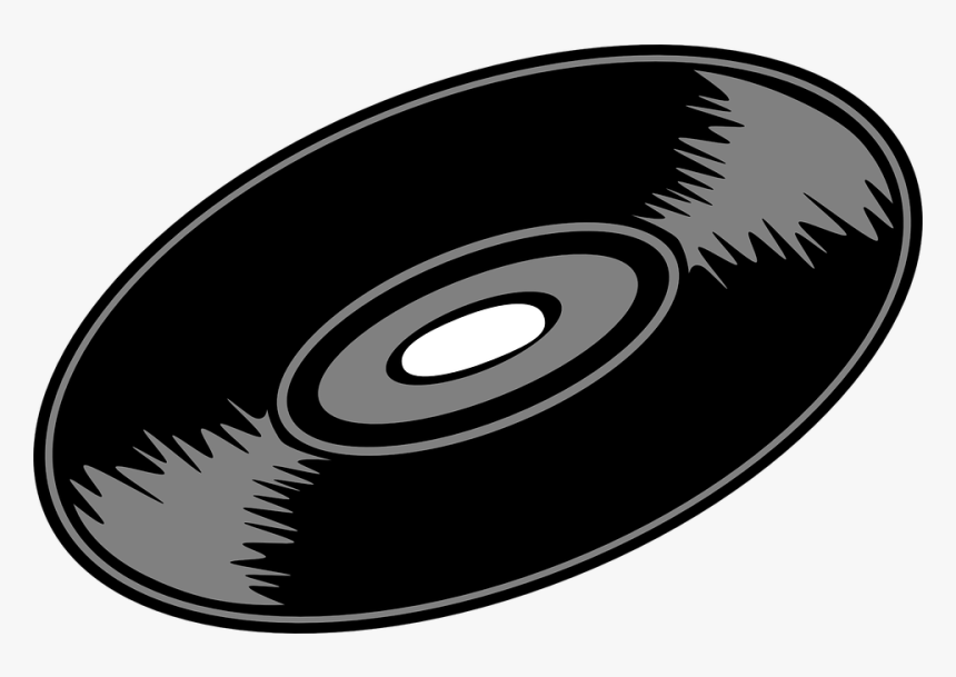 Phonograph Record Vinyl - Record Clipart, HD Png Download, Free Download