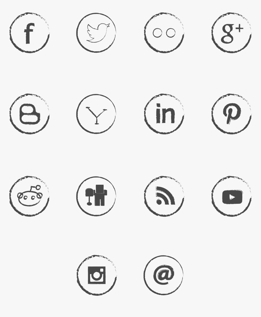 Social Media Icon Png, Transparent Png, Free Download
