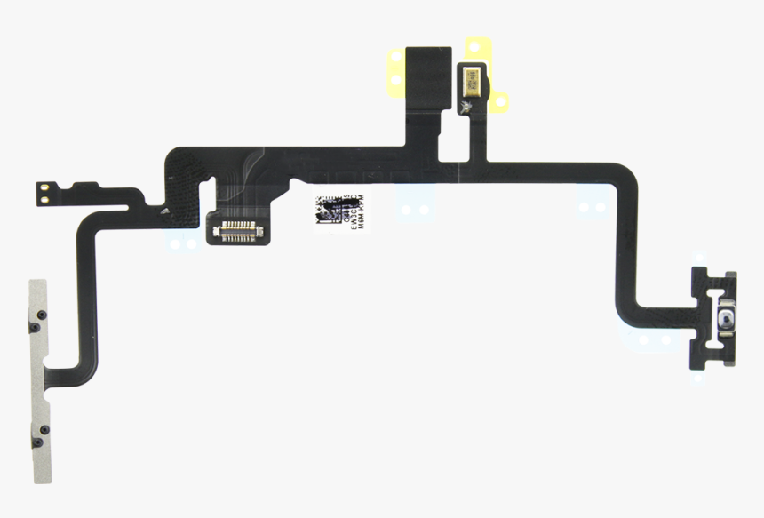 Iphone 7 Plus Power And Volume Buttons Cable - Iphone 7 Power Button Flex, HD Png Download, Free Download