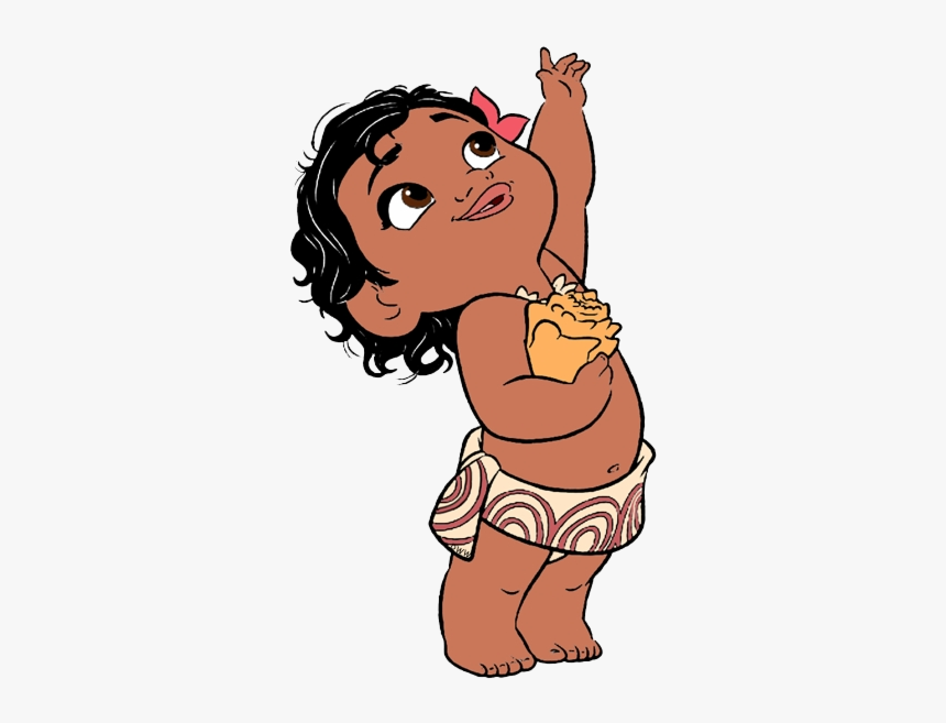 Baby Moana Clipart Png, Transparent Png, Free Download