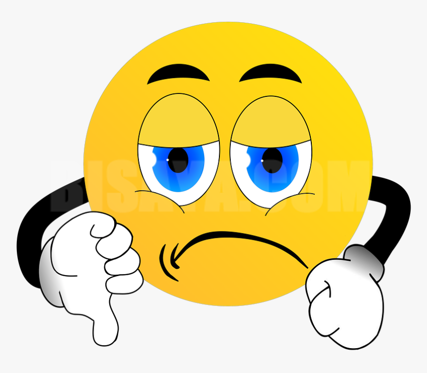 Animated Sad Face Emoji, HD Png Download, Free Download