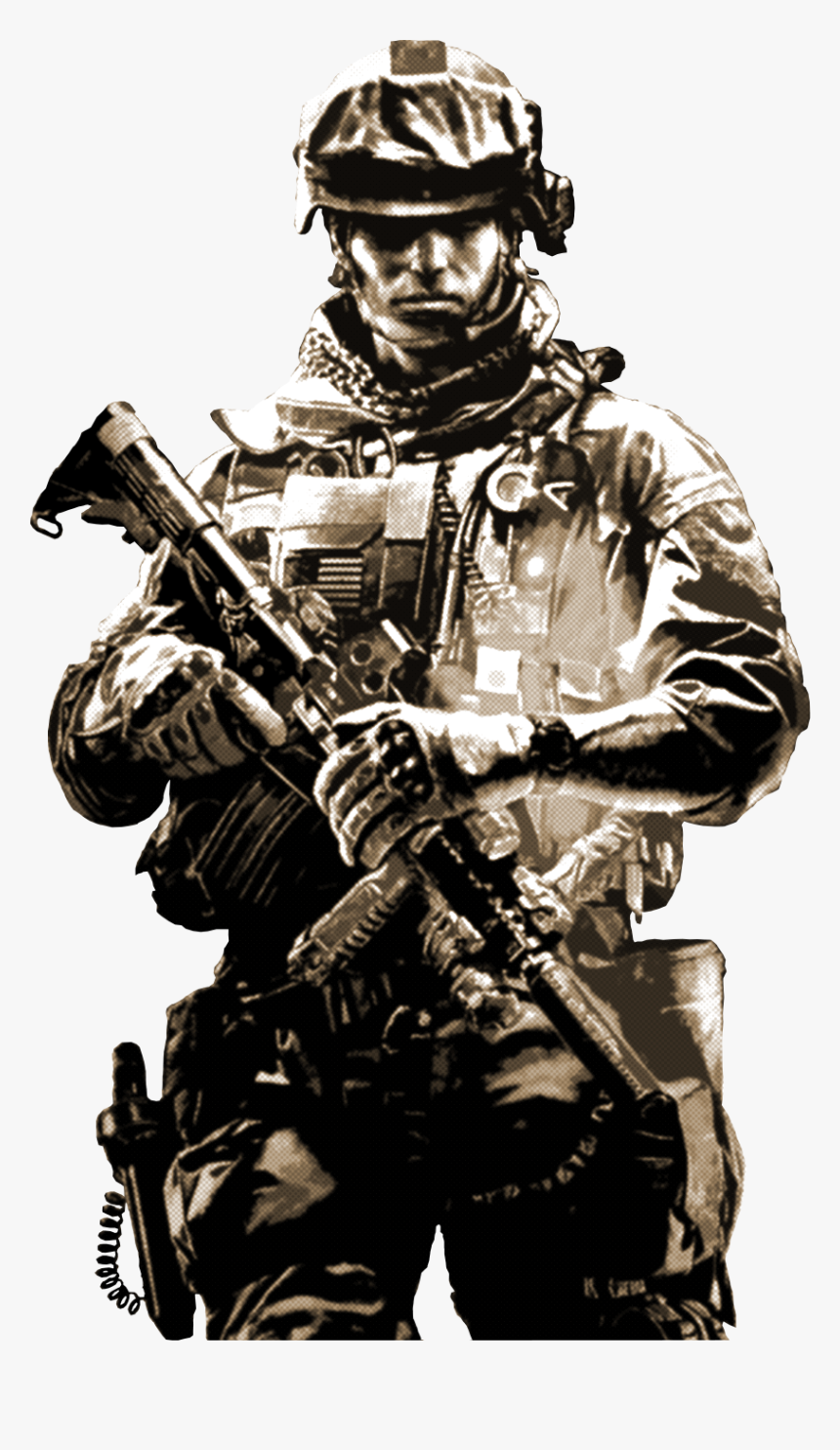 Soldier Png File - Battlefield 3, Transparent Png, Free Download