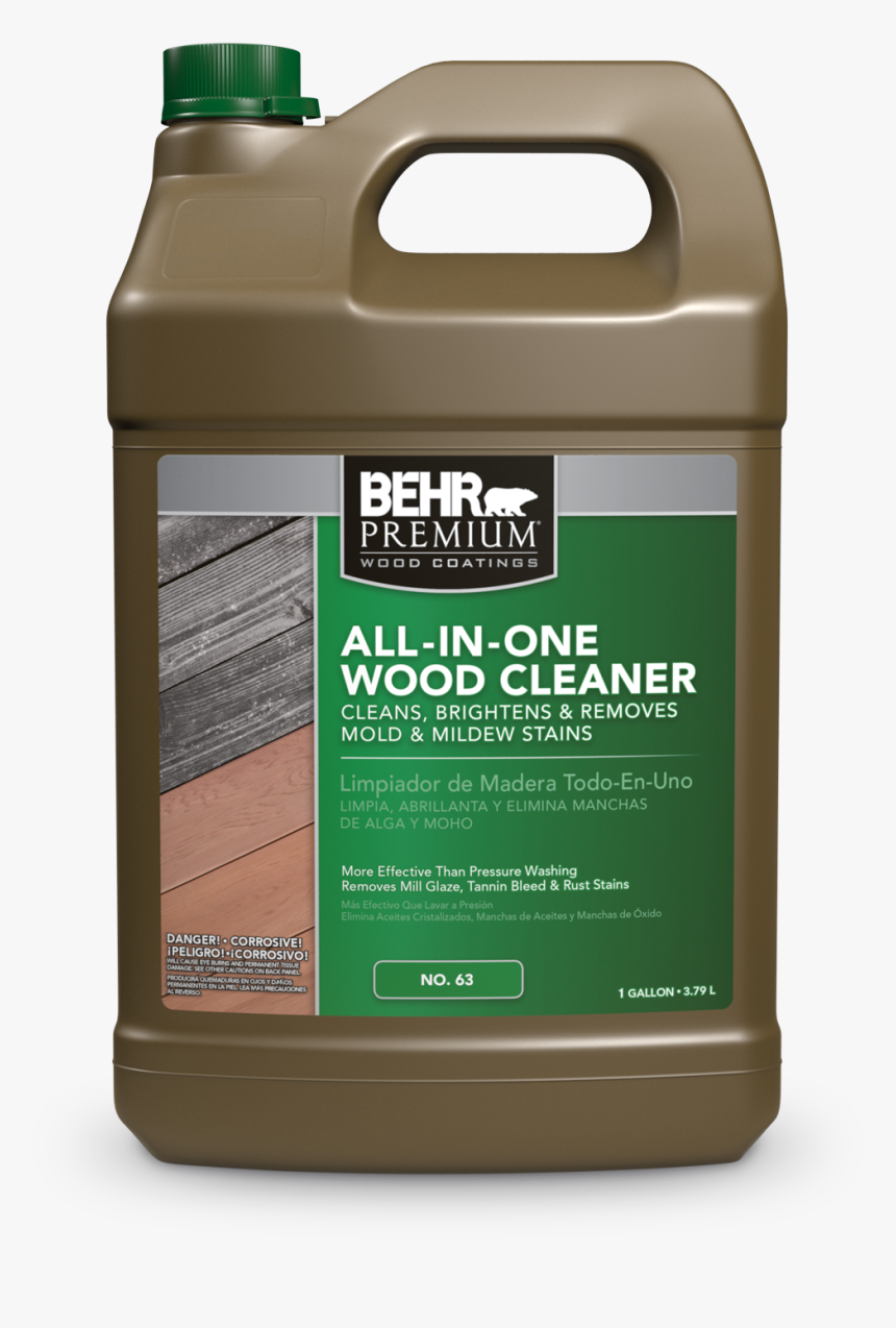 Jug Of All In One Wood Cleaner - Behr 63, HD Png Download, Free Download