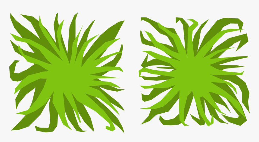 Big Grass Tufts Alpha Texture Clipart , Png Download - Computer Animation, Transparent Png, Free Download