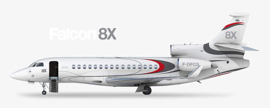 Dassault Falcon 8x Length, HD Png Download, Free Download