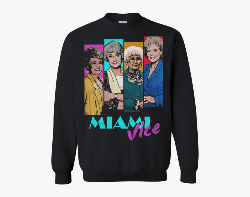 Miami Vice T Shirt , Png Download - Miami Vice Golden Girls, Transparent Png, Free Download