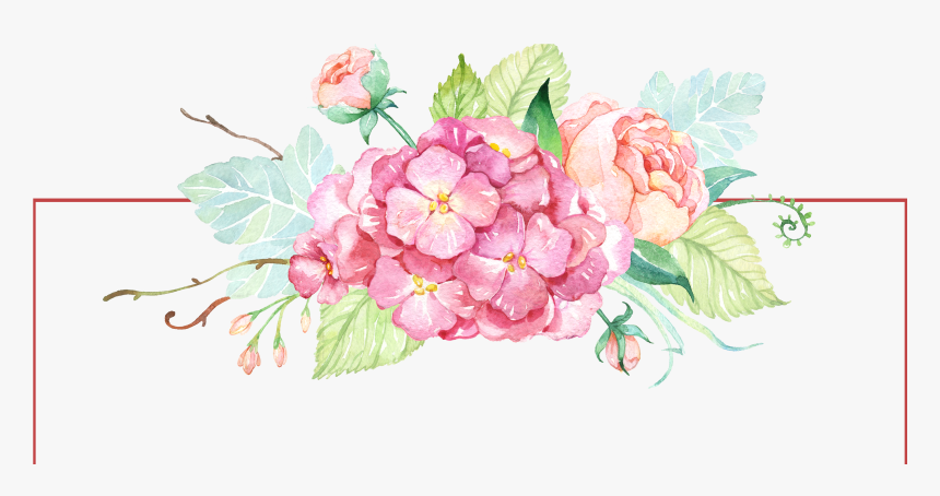 Transparent Free Watercolor Clipart - Flowers Watercolor, HD Png Download, Free Download