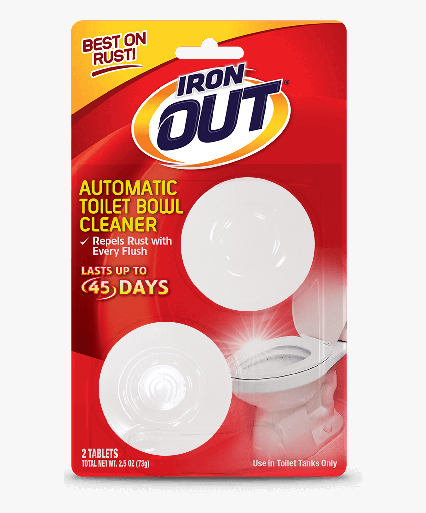 Iron Out® Automatic Toilet Bowl Cleaner 2-use Package - Circle, HD Png Download, Free Download