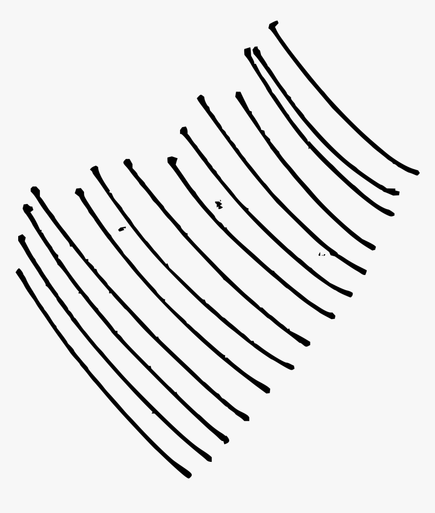 Curved Lines Png - Cartoon Movement Lines Png, Transparent Png, Free Download