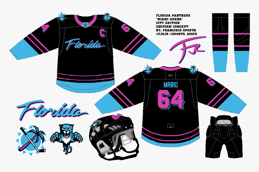 Florida Panthers Miami Vice, HD Png Download, Free Download