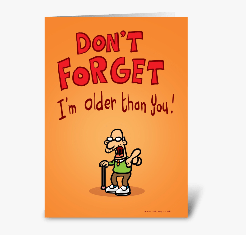 Grumpy Birthday Greeting Card - Cartoon, HD Png Download, Free Download