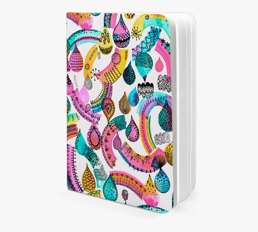Dailyobjects Rainbow Lace White A5 Notebook Plain Buy - Illustration, HD Png Download, Free Download