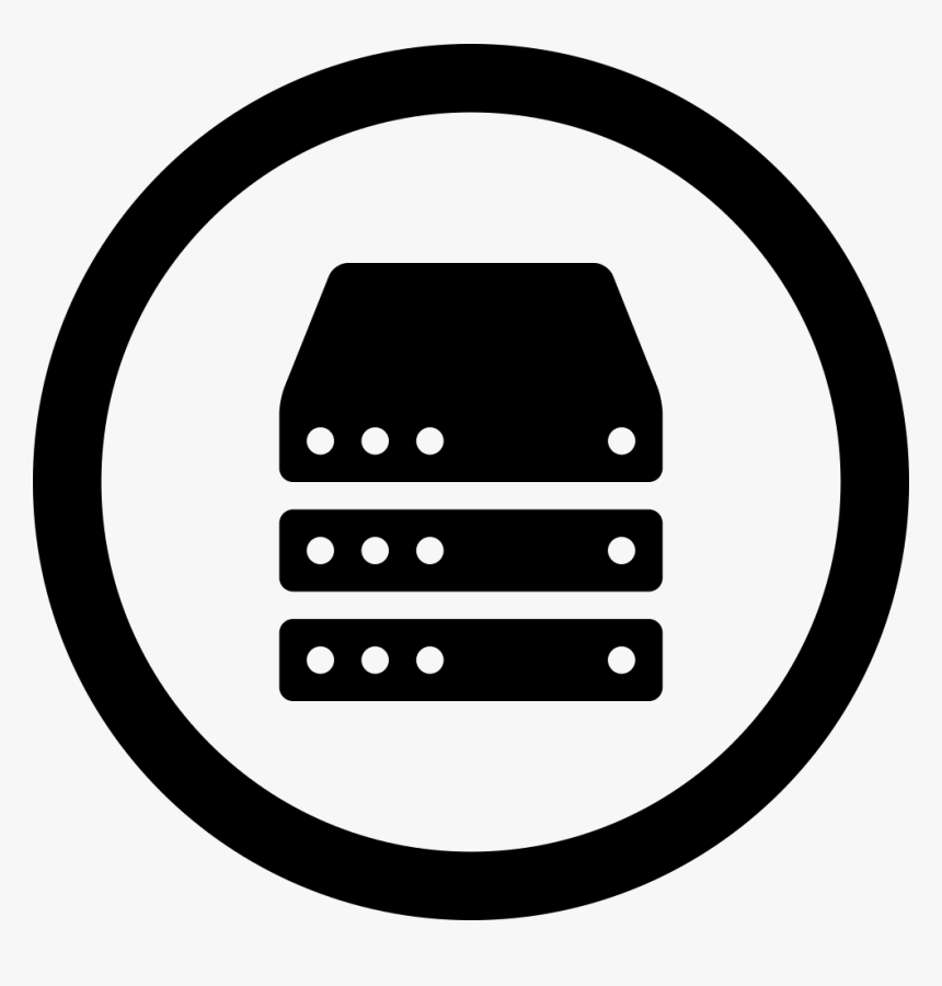 Hdd Raid Circular Symbol - Raid Icon, HD Png Download, Free Download