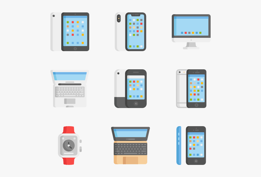 Mac Devices - Free Image Portable Devices, HD Png Download, Free Download