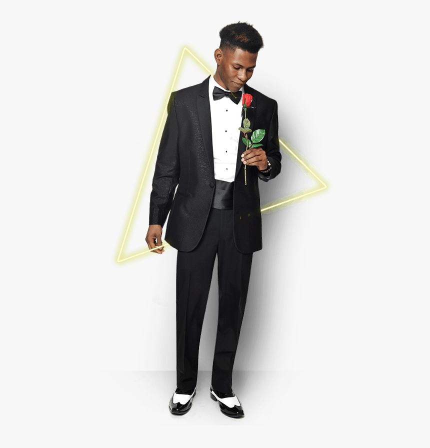 Black Prom Suits For Men, HD Png Download, Free Download